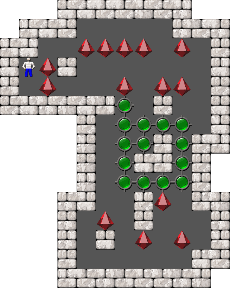 Sokoban Cosmac 2 level 78